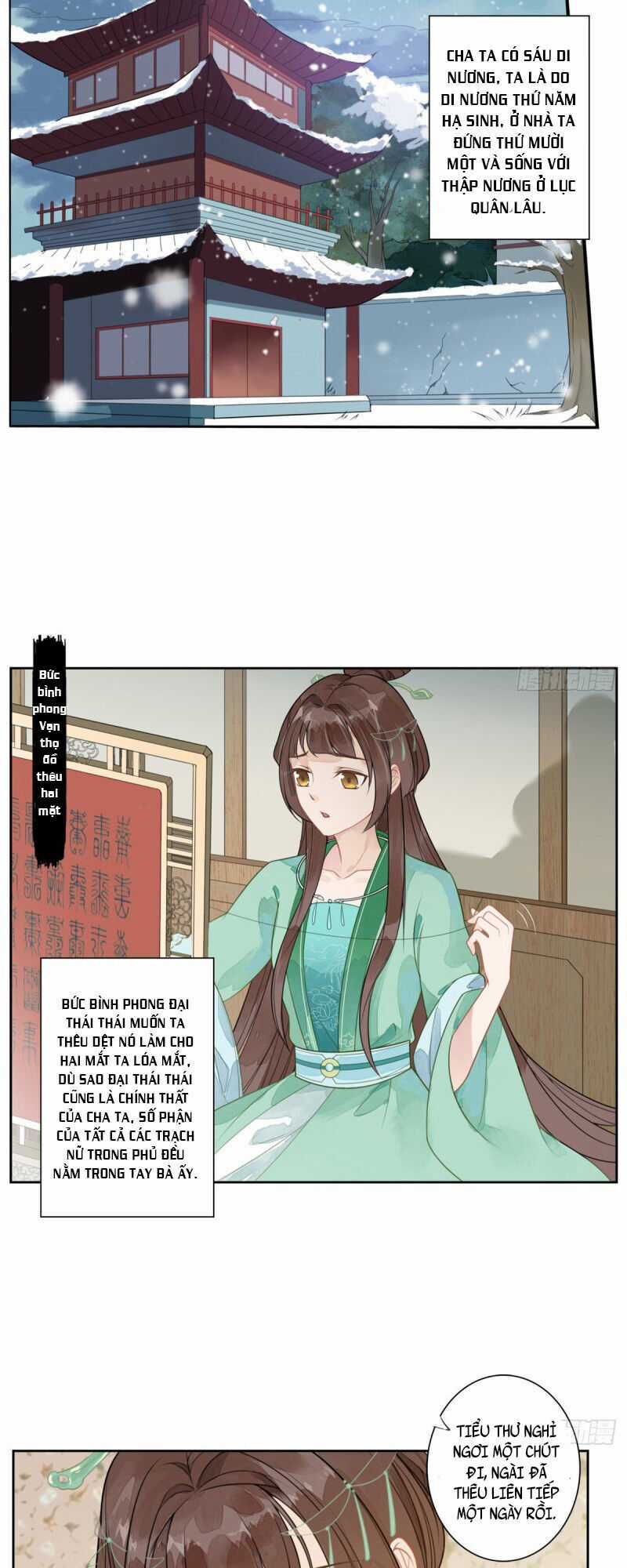 Thứ Nữ Công Lược Chương 1 trang 5