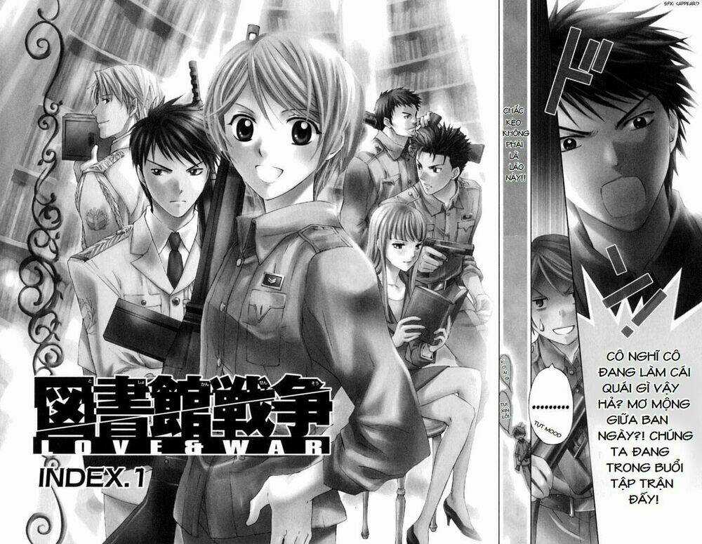 Thư Viện Đại Chiến Chapter 1.1 trang 7