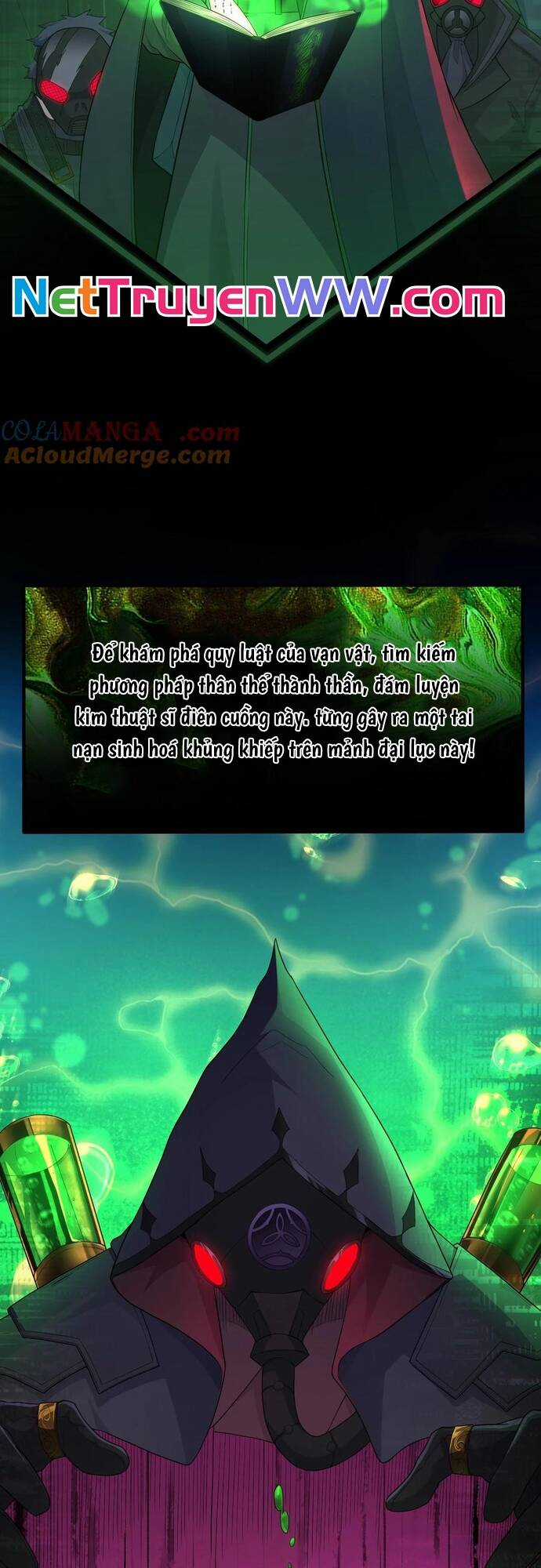 Thuật Sĩ Luyện Kim Tà Ác Không Giải Quyết Được Vật Thí Nghiệm Của Mình Chương 1 trang 2