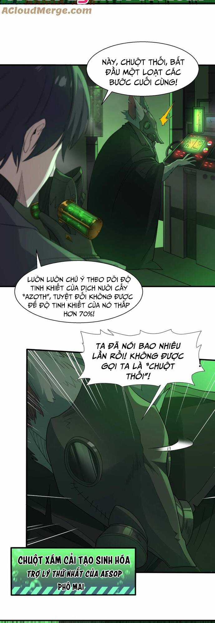 Thuật Sĩ Luyện Kim Tà Ác Không Giải Quyết Được Vật Thí Nghiệm Của Mình Chương 1 trang 8