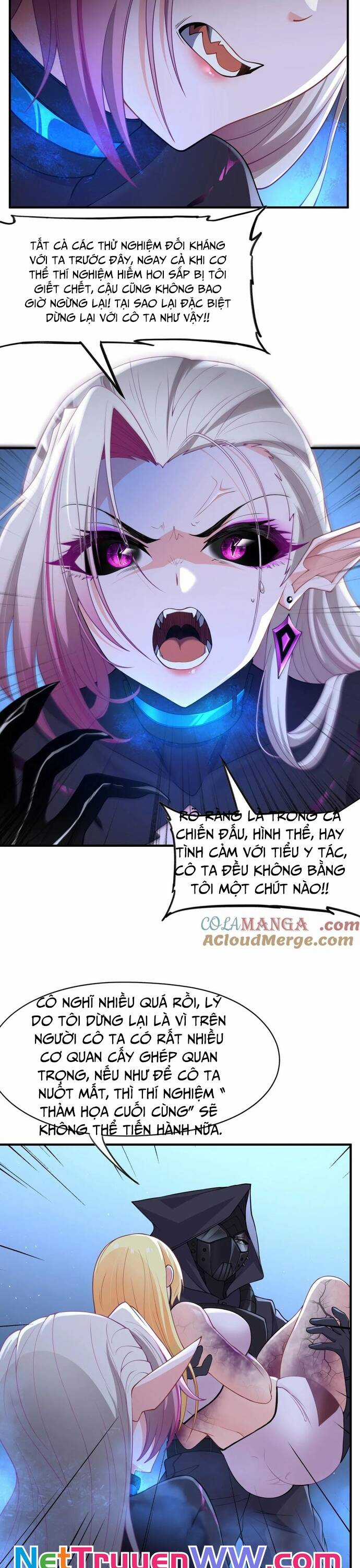 Thuật Sĩ Luyện Kim Tà Ác Không Giải Quyết Được Vật Thí Nghiệm Của Mình Chương 13 trang 9