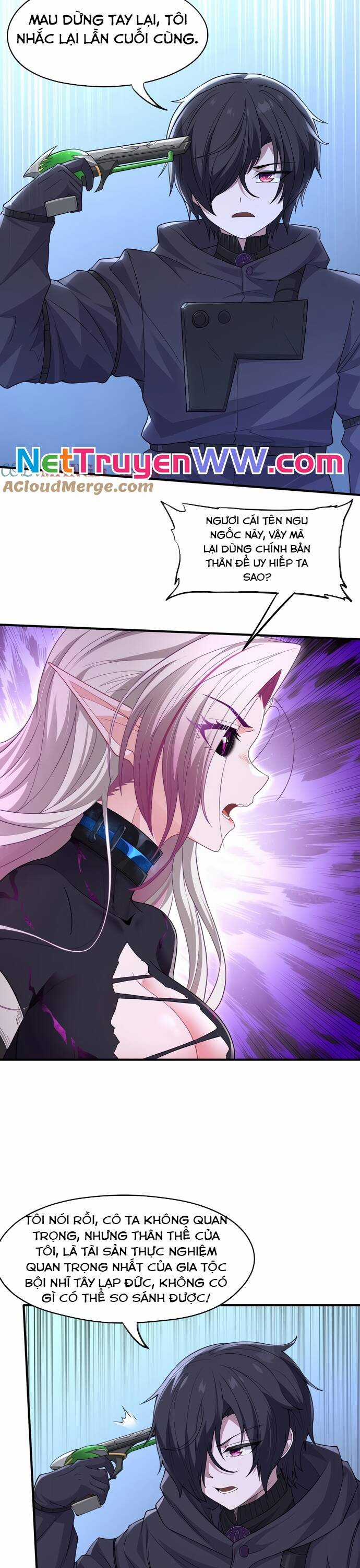 Thuật Sĩ Luyện Kim Tà Ác Không Giải Quyết Được Vật Thí Nghiệm Của Mình Chương 14 trang 8