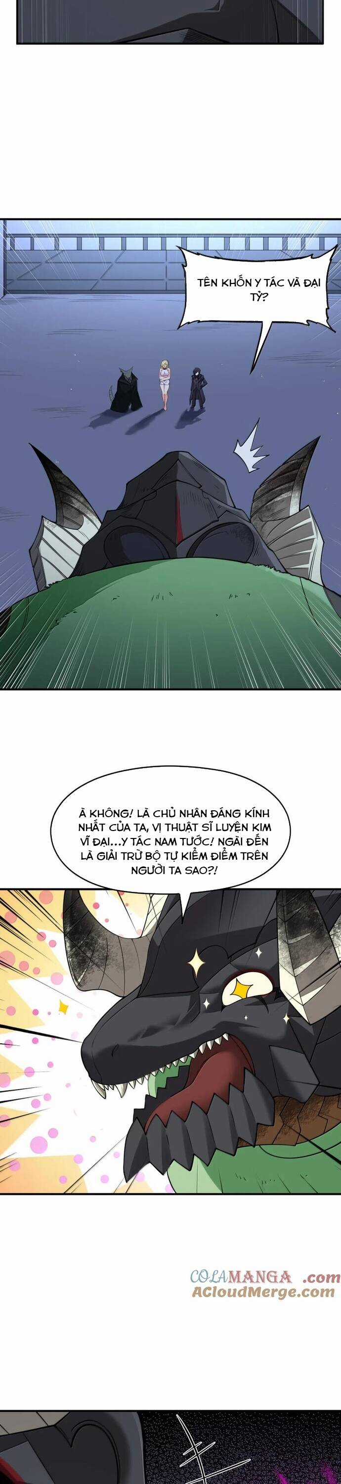 Thuật Sĩ Luyện Kim Tà Ác Không Giải Quyết Được Vật Thí Nghiệm Của Mình Chương 16 trang 20