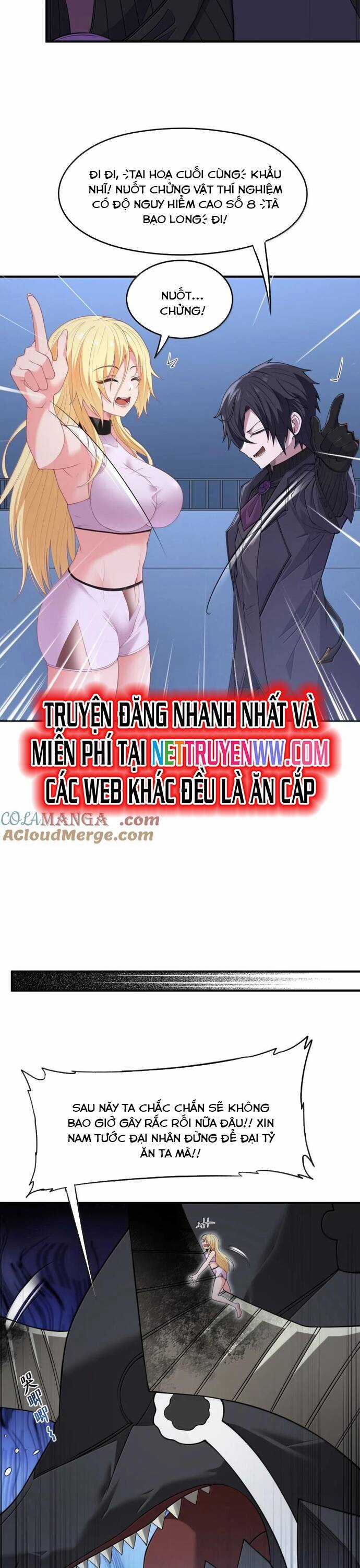 Thuật Sĩ Luyện Kim Tà Ác Không Giải Quyết Được Vật Thí Nghiệm Của Mình Chương 16 trang 23