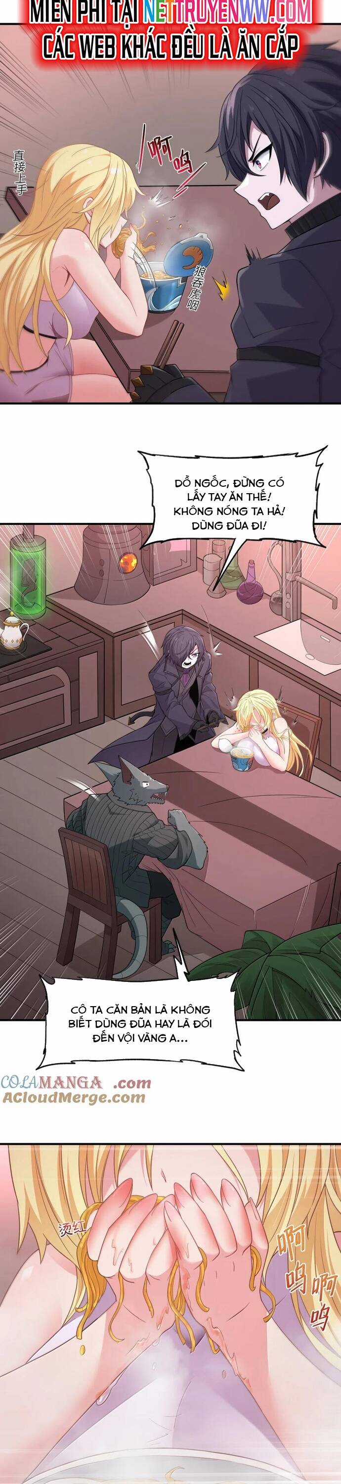 Thuật Sĩ Luyện Kim Tà Ác Không Giải Quyết Được Vật Thí Nghiệm Của Mình Chương 16 trang 29