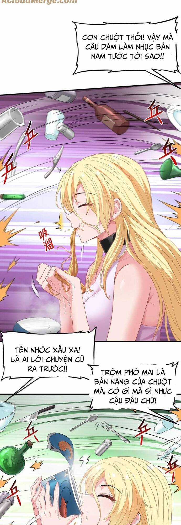 Thuật Sĩ Luyện Kim Tà Ác Không Giải Quyết Được Vật Thí Nghiệm Của Mình Chương 17 trang 6