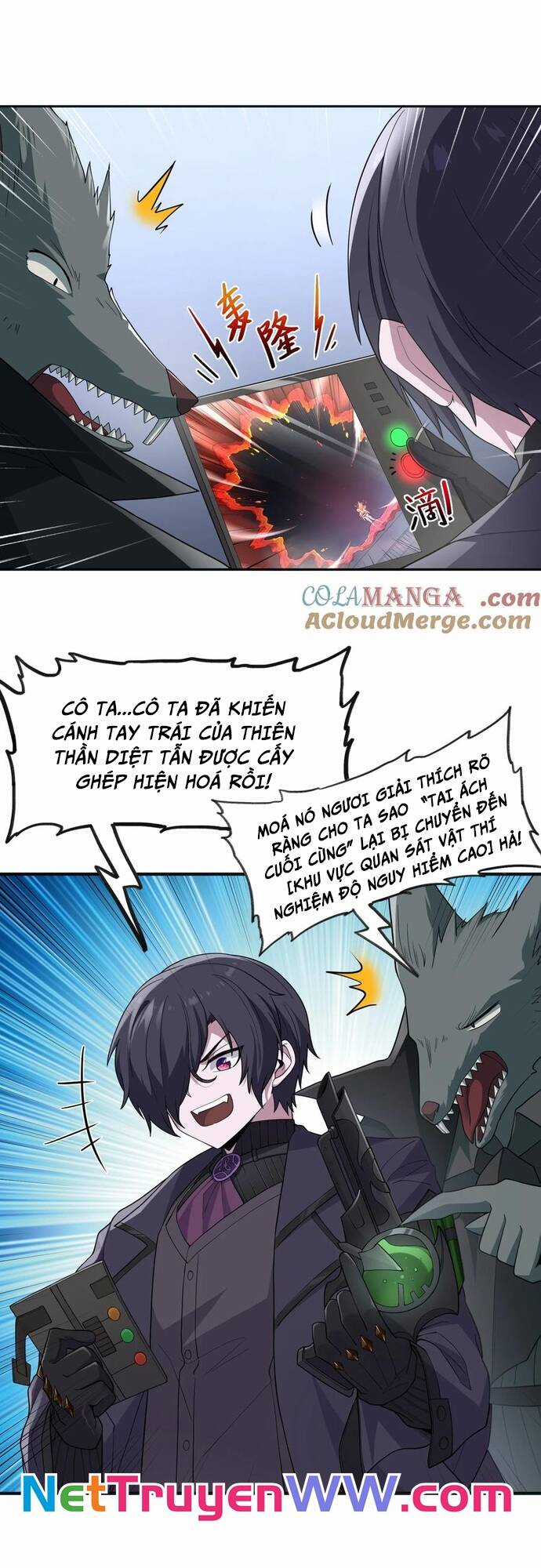 Thuật Sĩ Luyện Kim Tà Ác Không Giải Quyết Được Vật Thí Nghiệm Của Mình Chương 5 trang 3