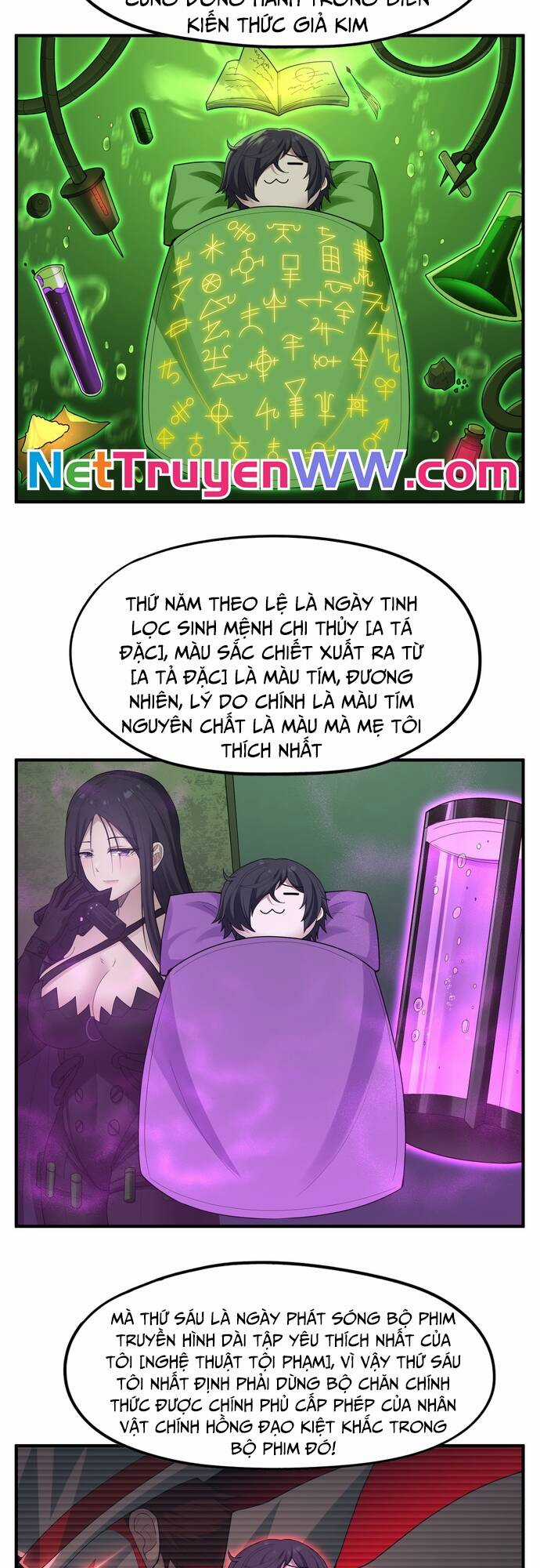 Thuật Sĩ Luyện Kim Tà Ác Không Giải Quyết Được Vật Thí Nghiệm Của Mình Chương 8 trang 23