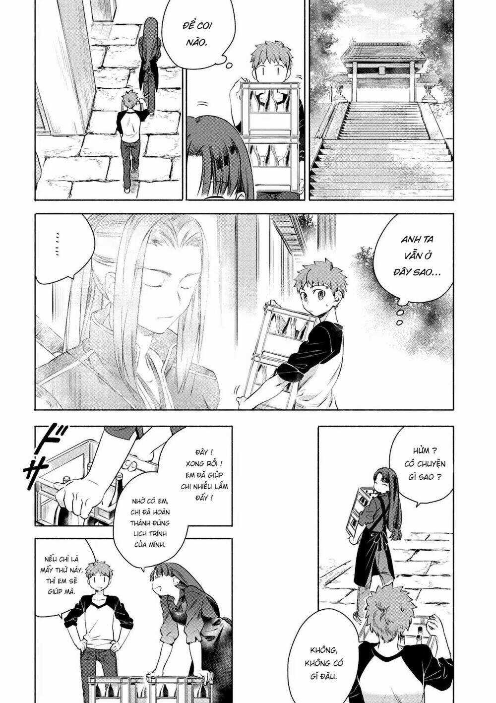 Thực Đơn Hôm Nay Cho Gia Đình Emiya Chapter 4 trang 2