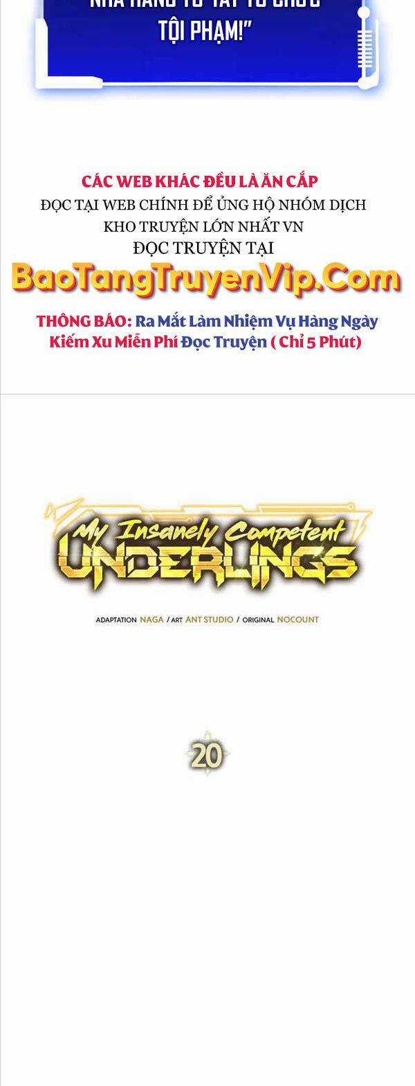 Thuộc Hạ Cực Kỳ Tài Năng Của Tôi Chapter 20 trang 12