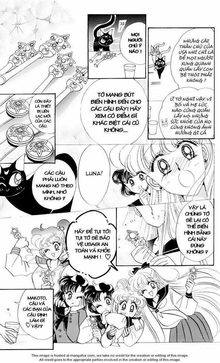 Thủy Thủ Mặt Trăng Chapter 15.1 trang 18
