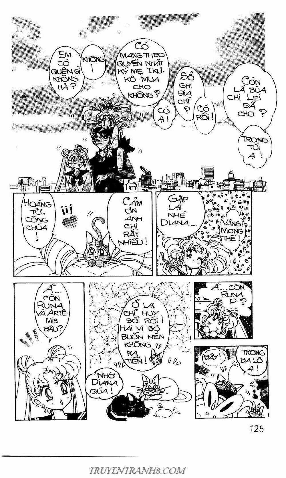 Thủy Thủ Mặt Trăng Chapter 42 trang 9