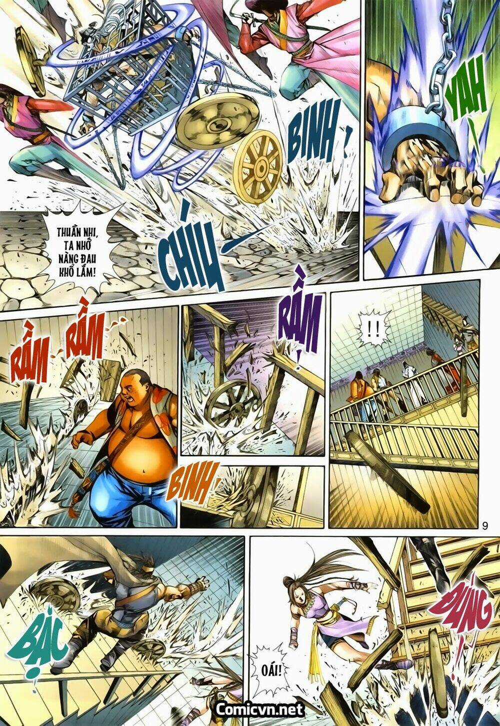 Thuyết Anh Hùng Thùy Thị Anh Hùng Chapter 12 trang 8