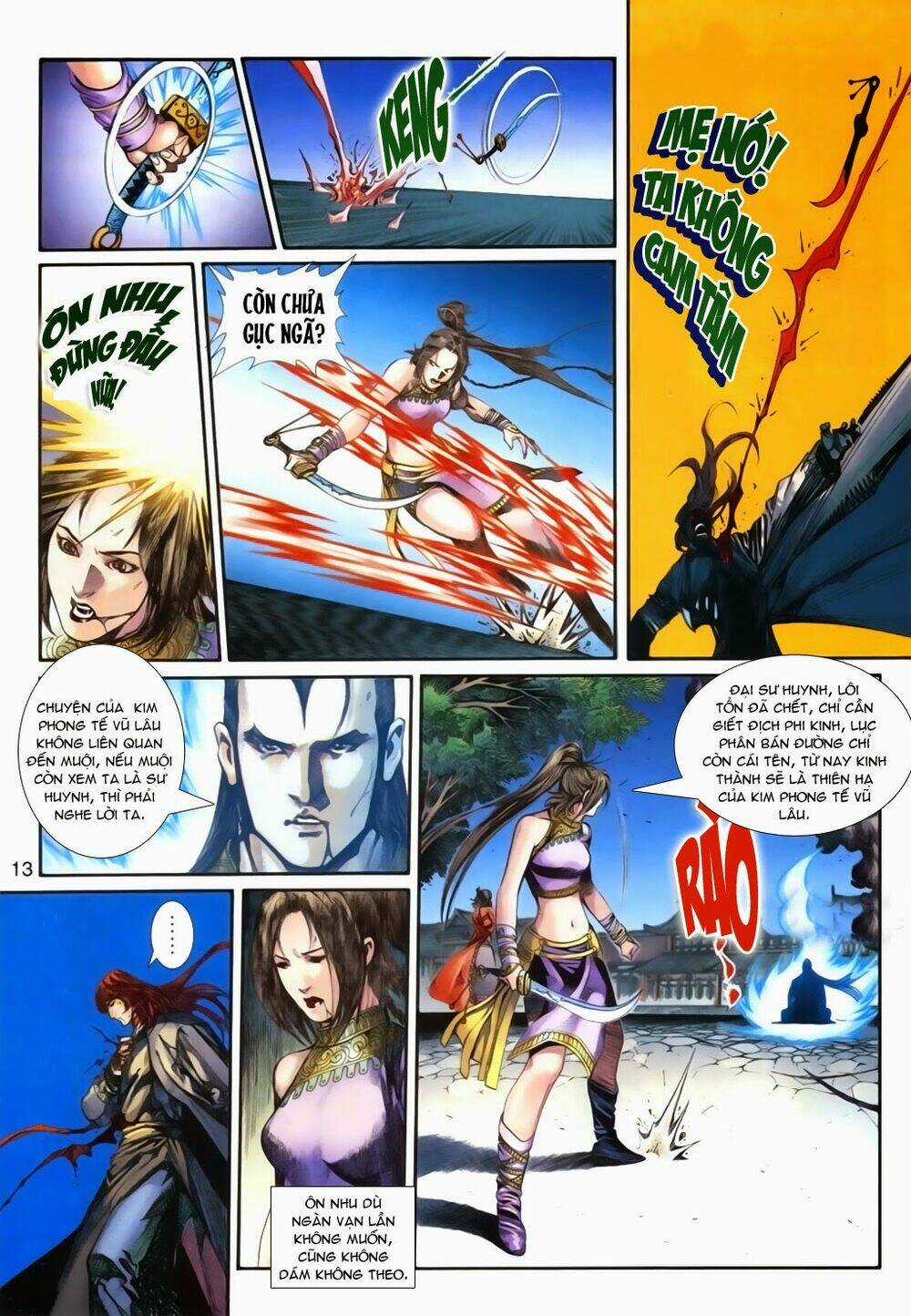 Thuyết Anh Hùng Thùy Thị Anh Hùng Chapter 16 trang 12