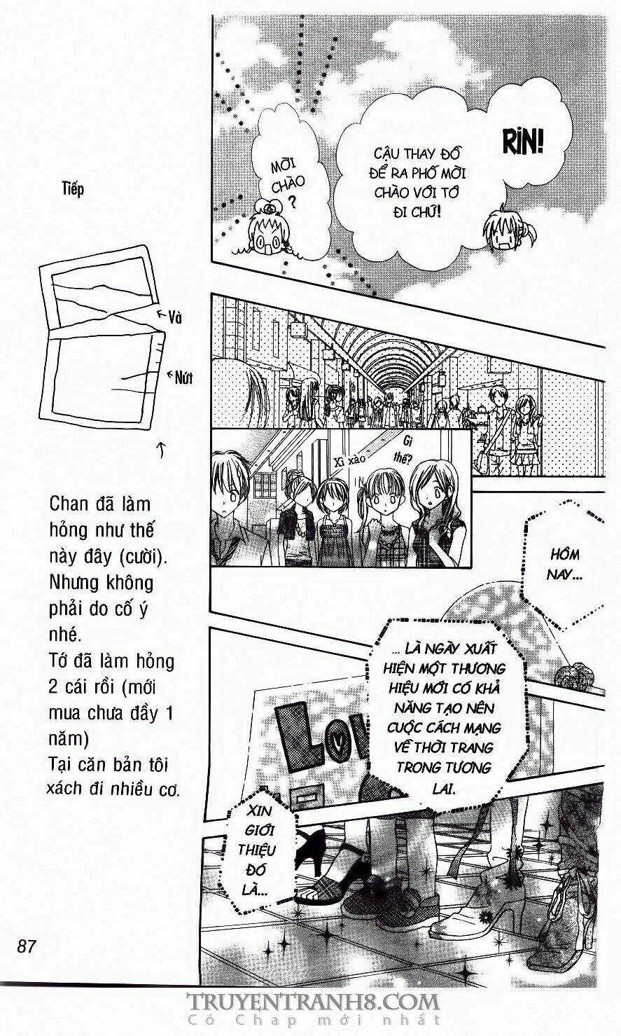Tiệm Thời Trang Chapter 3 trang 9