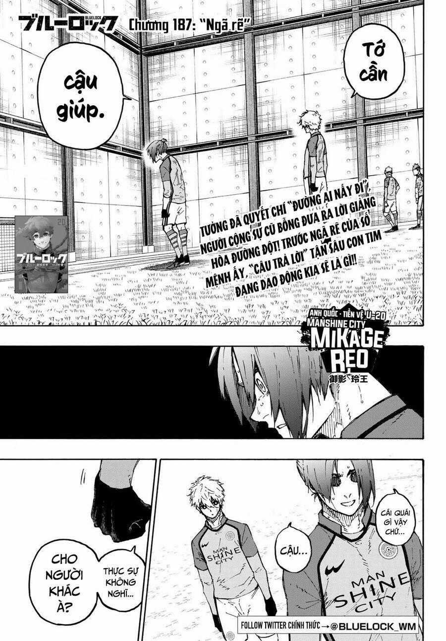 Tiền Đạo Số 1 Chapter 187 trang 1