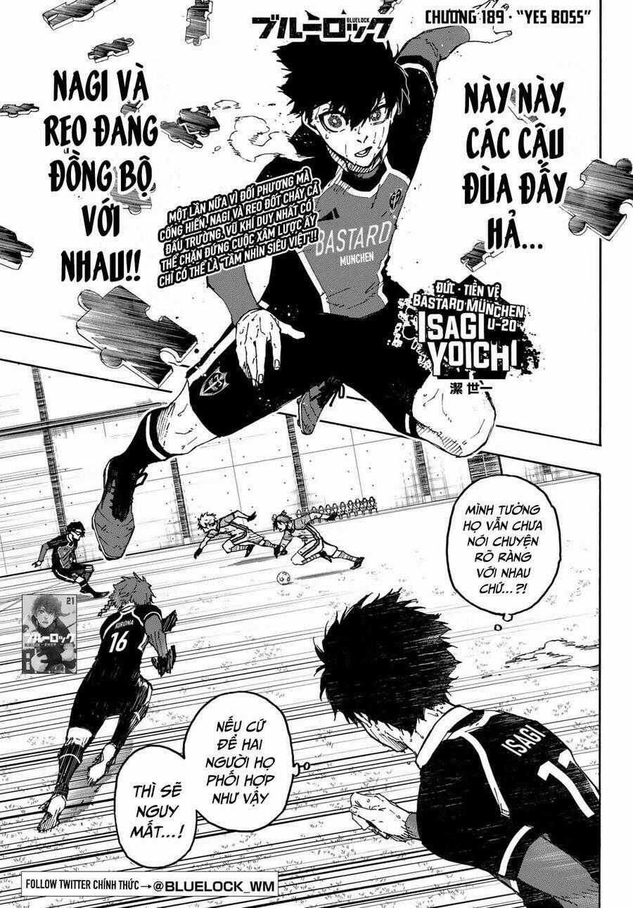 Tiền Đạo Số 1 Chapter 189 trang 1