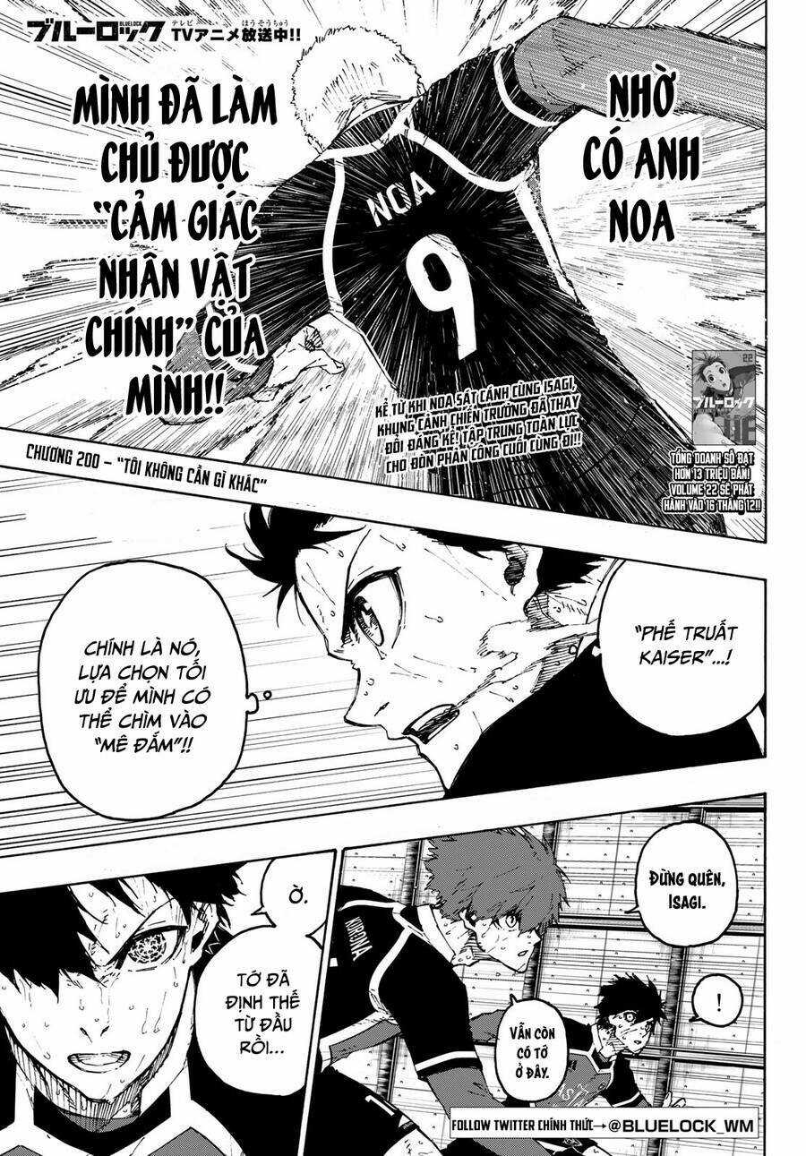 Tiền Đạo Số 1 Chapter 200 trang 2