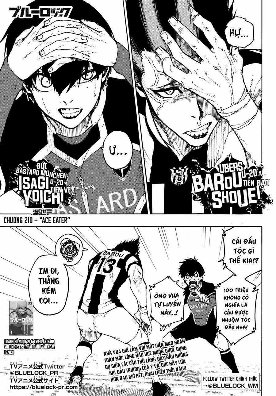 Tiền Đạo Số 1 Chapter 210 trang 1