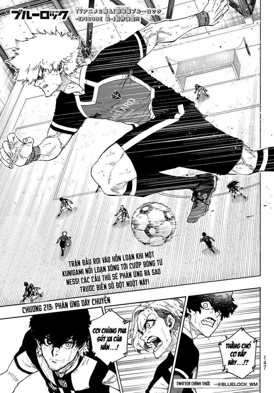 Tiền Đạo Số 1 Chapter 219 trang 1