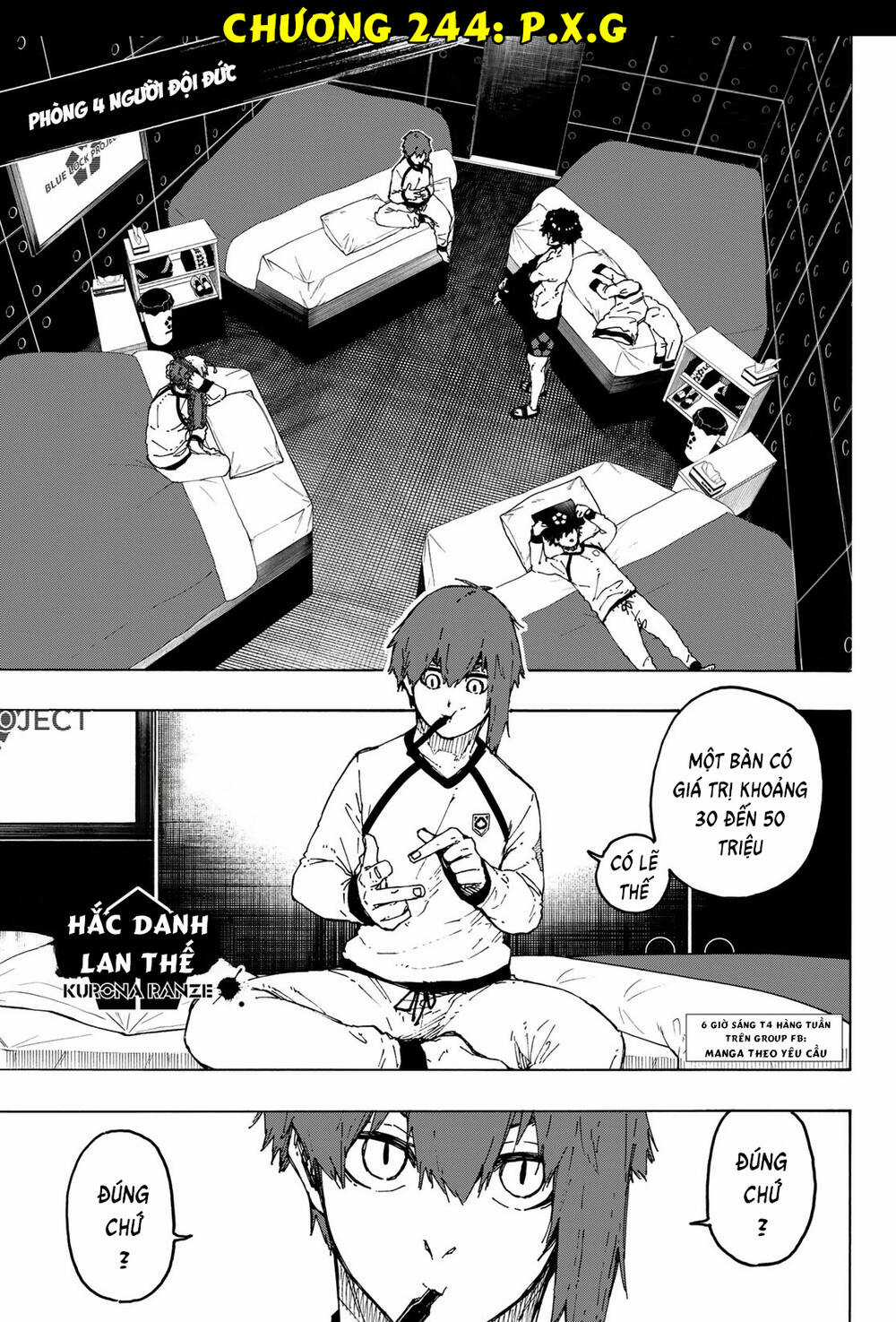 Tiền Đạo Số 1 Chapter 244 trang 2