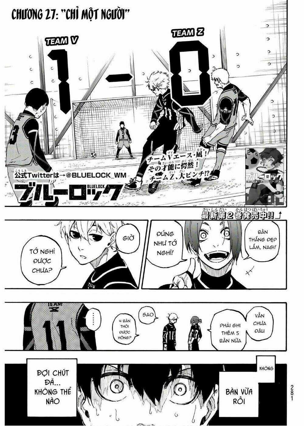 Tiền Đạo Số 1 Chapter 27 trang 3