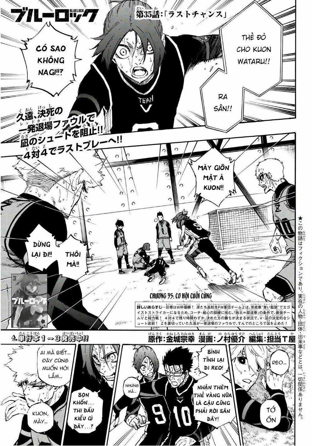 Tiền Đạo Số 1 Chapter 35 trang 3