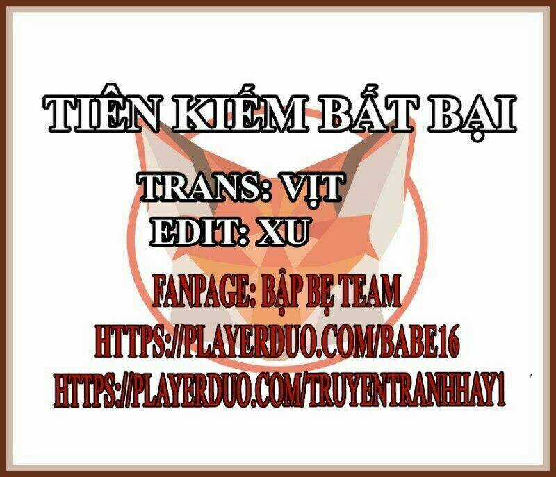 Tiên Kiếm Bất Bại Chapter 26 trang 1