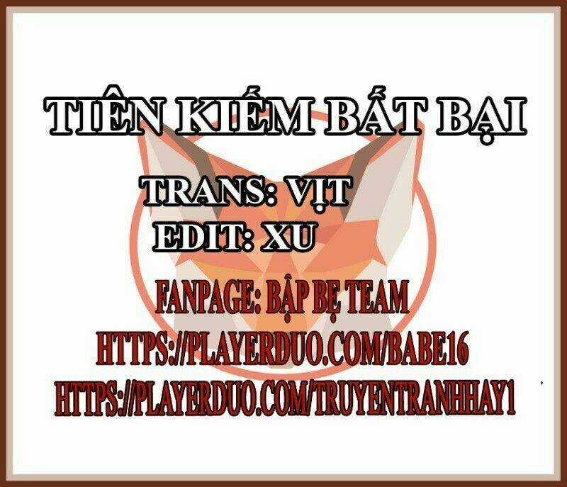 Tiên Kiếm Bất Bại Chapter 34 trang 1