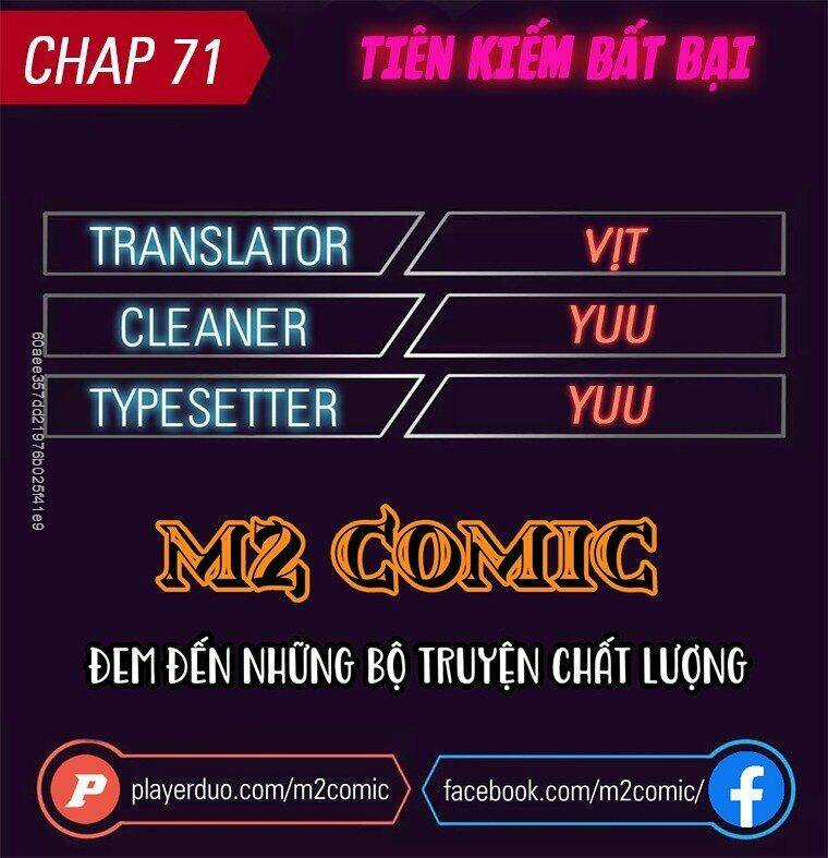 Tiên Kiếm Bất Bại Chapter 71 trang 1