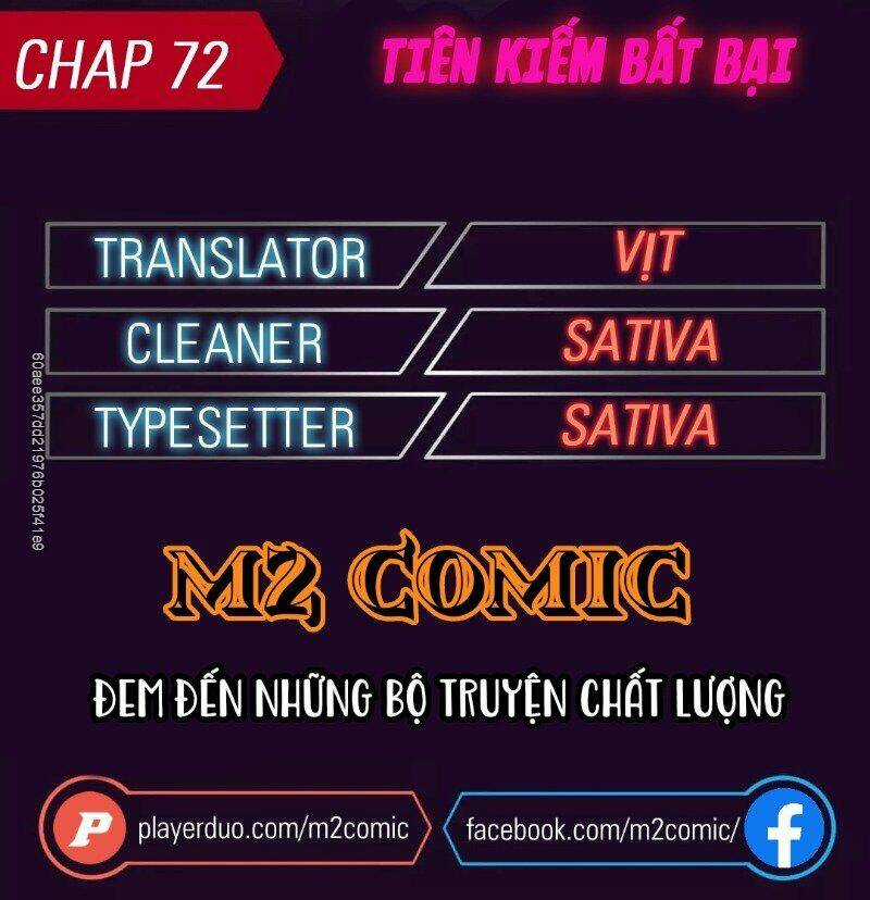 Tiên Kiếm Bất Bại Chapter 72 trang 1