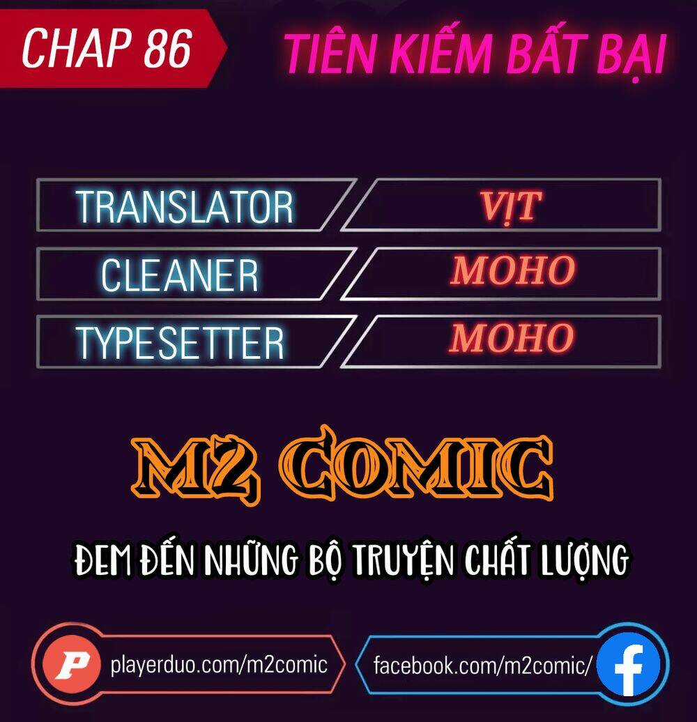 Tiên Kiếm Bất Bại Chapter 86 trang 0