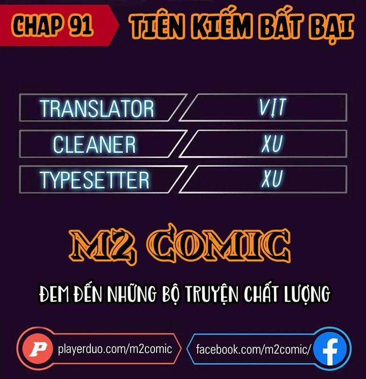 Tiên Kiếm Bất Bại Chapter 91 trang 0