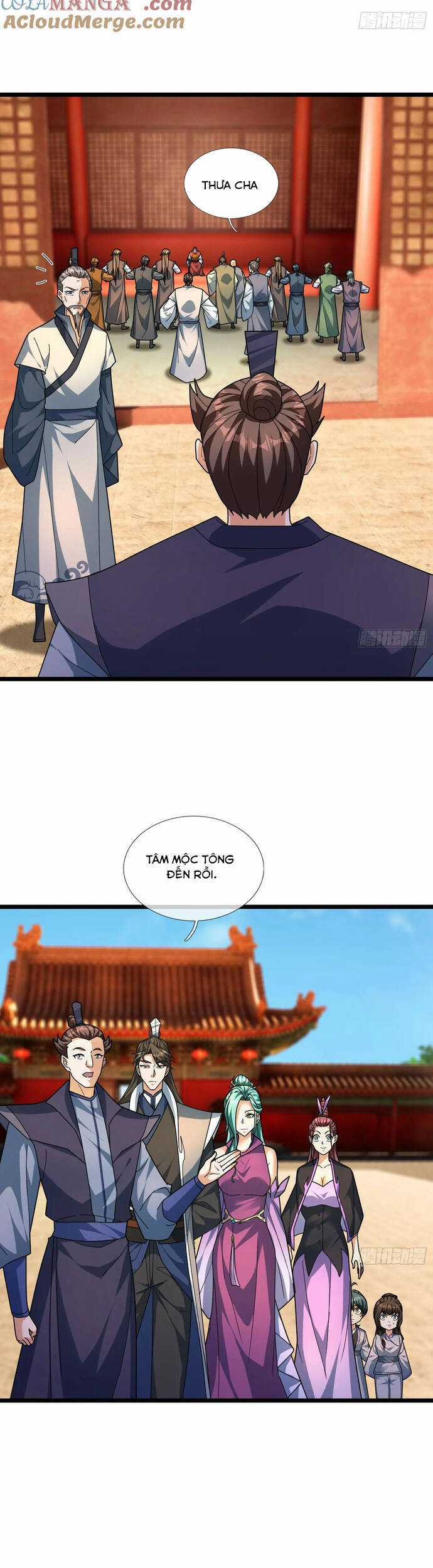 Tiên Làm Nô Thần Là Bộc, Đại Đế Làm Chó Giữ Nhà Chương 35 trang 3