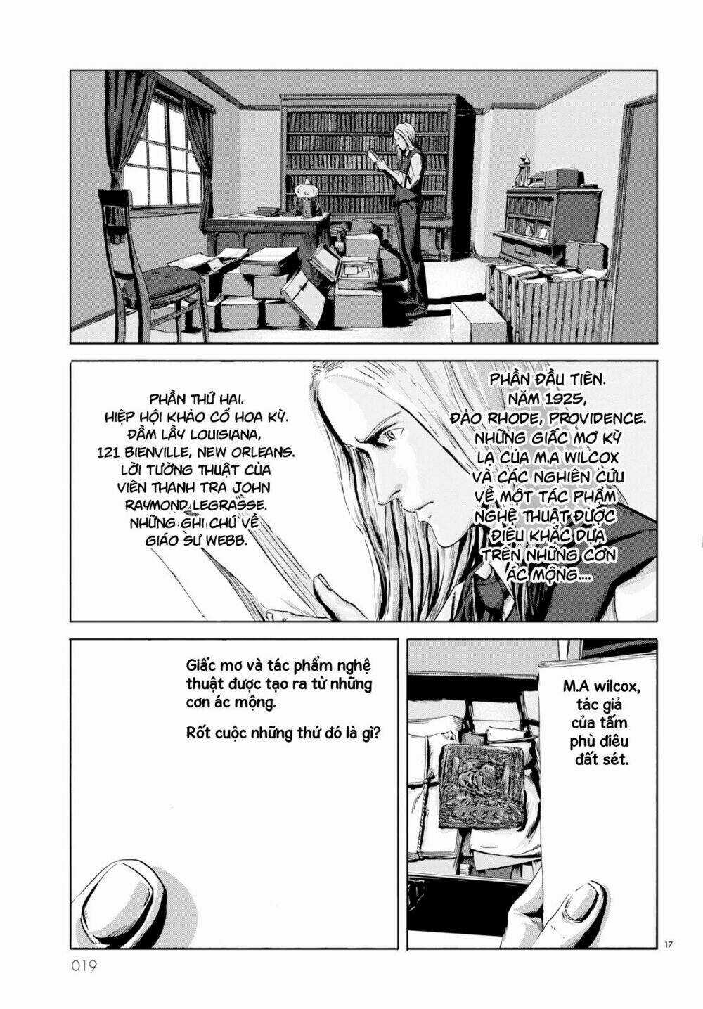 Tiếng Gọi Cthulhu Chapter 1 trang 12