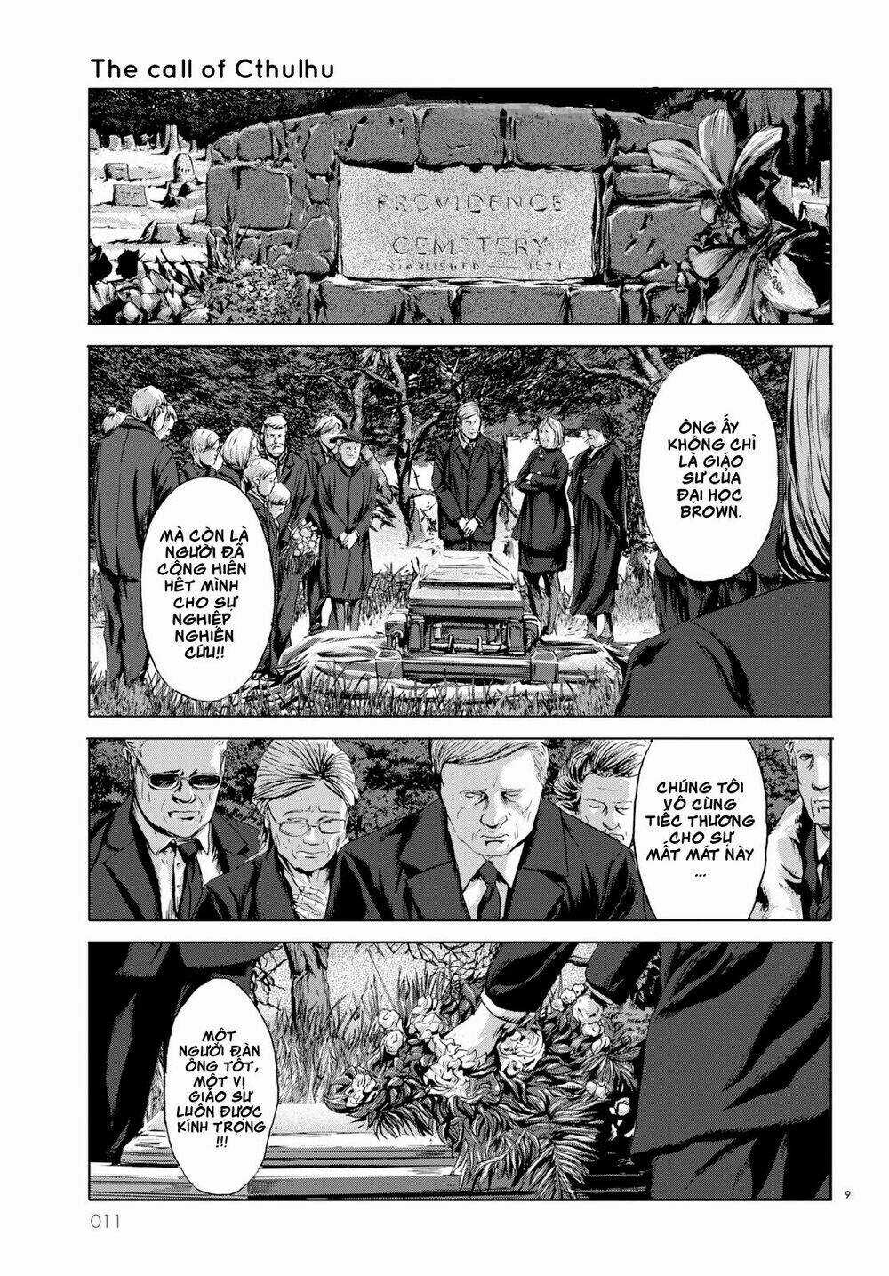 Tiếng Gọi Cthulhu Chapter 1 trang 4