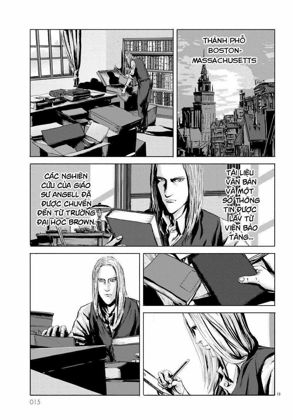 Tiếng Gọi Cthulhu Chapter 1 trang 8