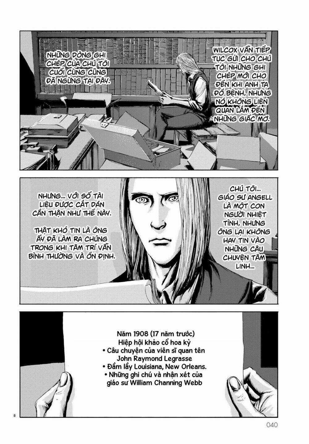 Tiếng Gọi Cthulhu Chapter 2 trang 7