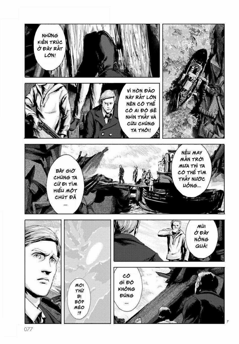 Tiếng Gọi Cthulhu Chapter 3.3 trang 6