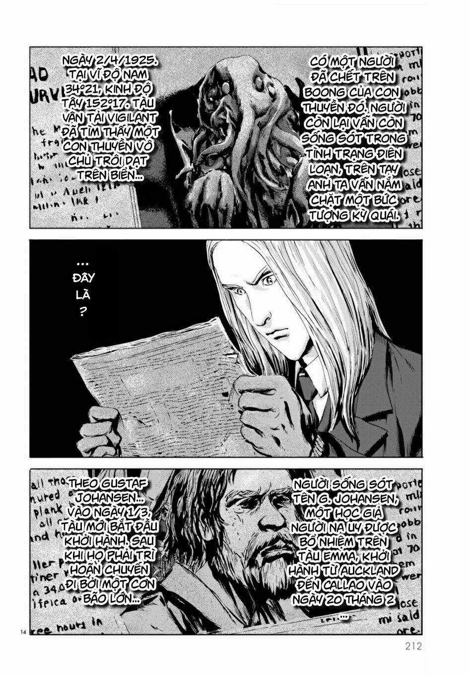 Tiếng Gọi Cthulhu Chapter 3 trang 13
