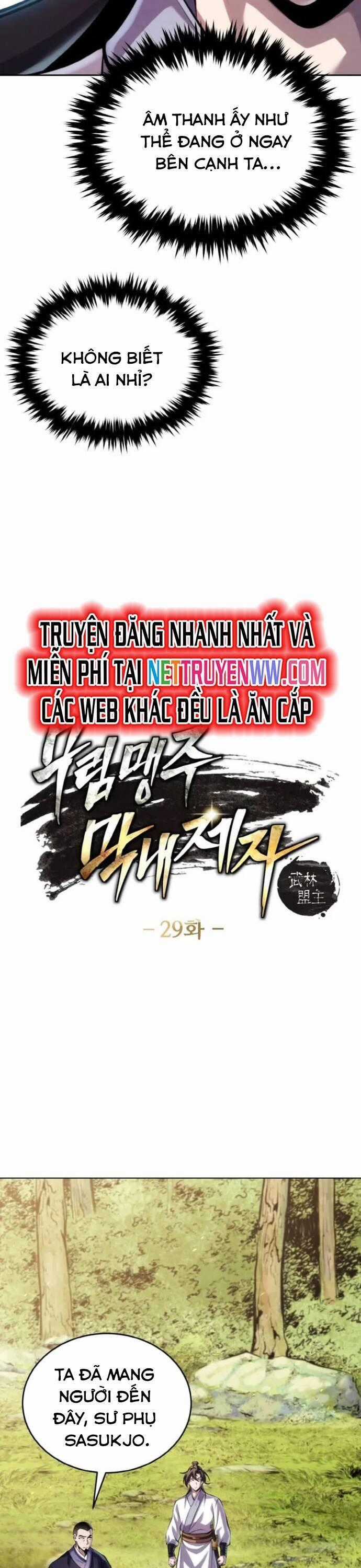 Tiểu Đệ Tử Của Võ Lâm Minh Chủ Chương 29 trang 1