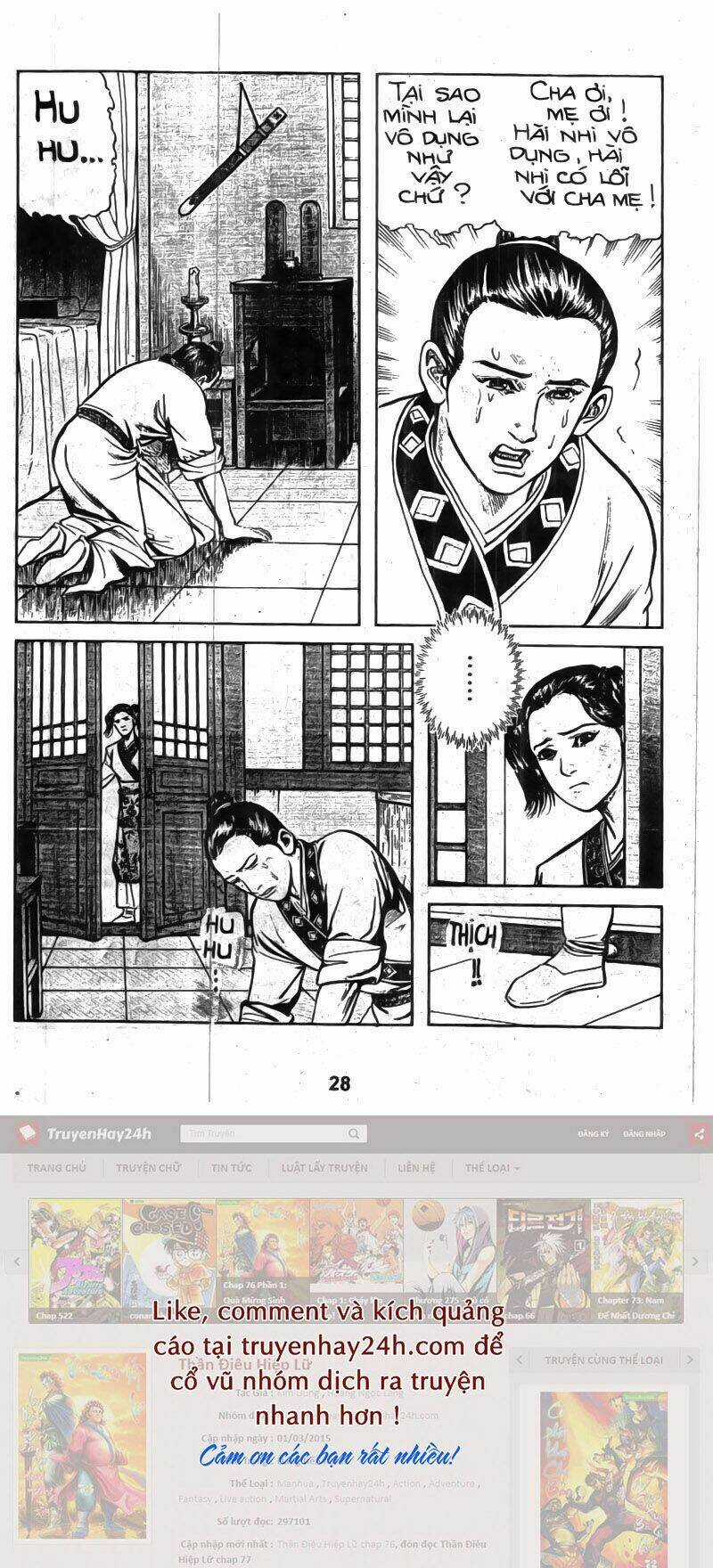 Tiếu Ngạo Giang Hồ Chapter 28 trang 28