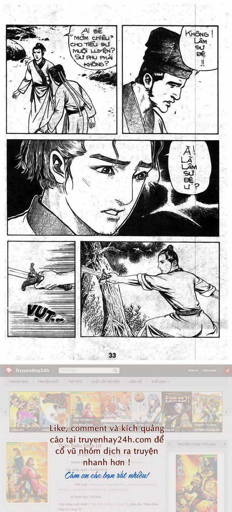 Tiếu Ngạo Giang Hồ Chapter 28 trang 33