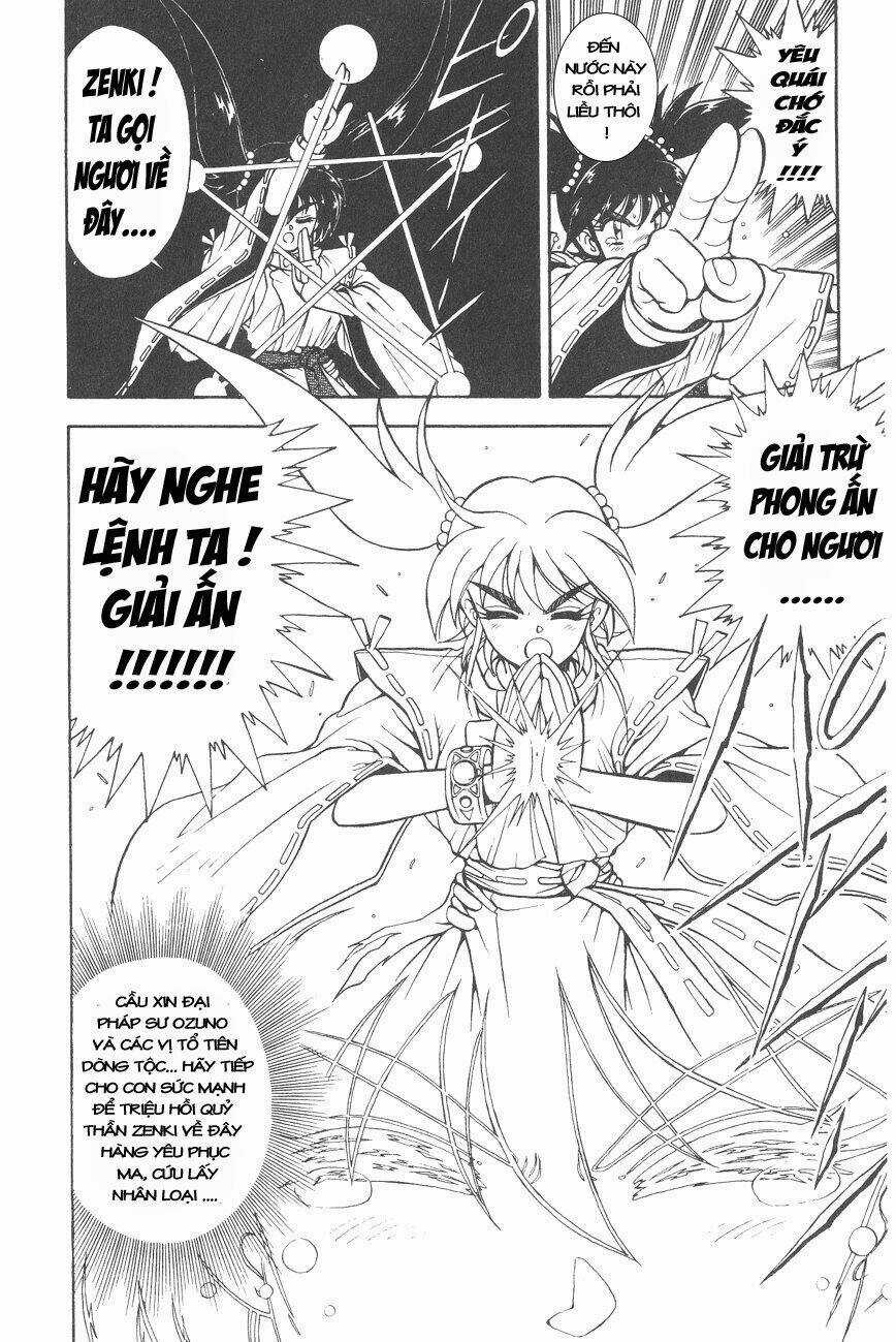 Tiểu Thần Zenki - Kishin Douji Zenki Chapter 1 trang 37
