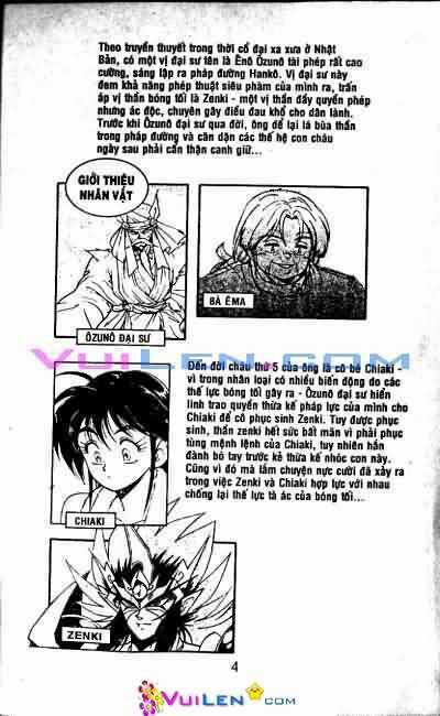 Tiểu Thần Zenki - Kishin Douji Zenki Chapter 3 trang 4