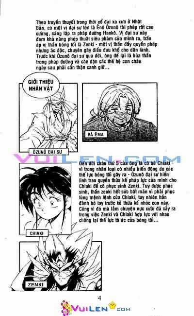 Tiểu Thần Zenki - Kishin Douji Zenki Chapter 4 trang 4