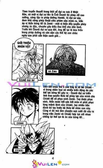 Tiểu Thần Zenki - Kishin Douji Zenki Chapter 5 trang 4