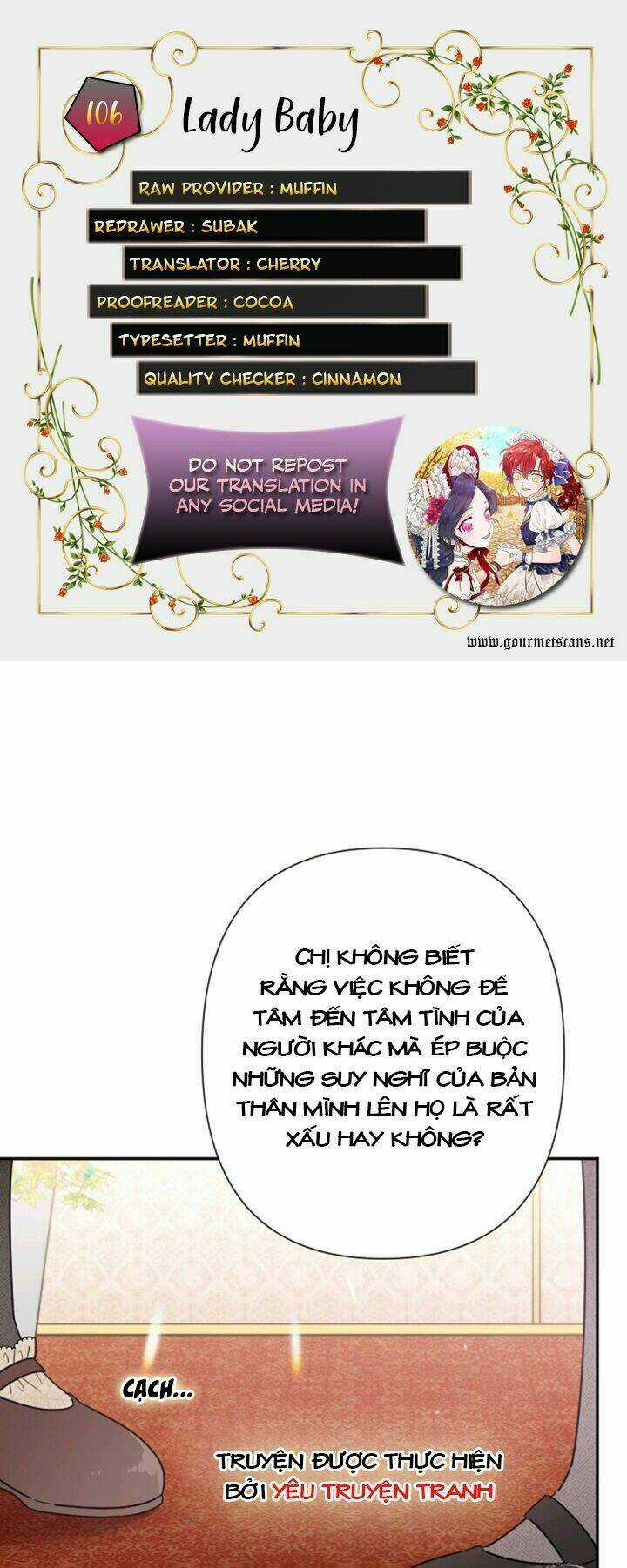 Tiểu Thư Bé Bỏng Đáng Yêu! Chapter 106 trang 1