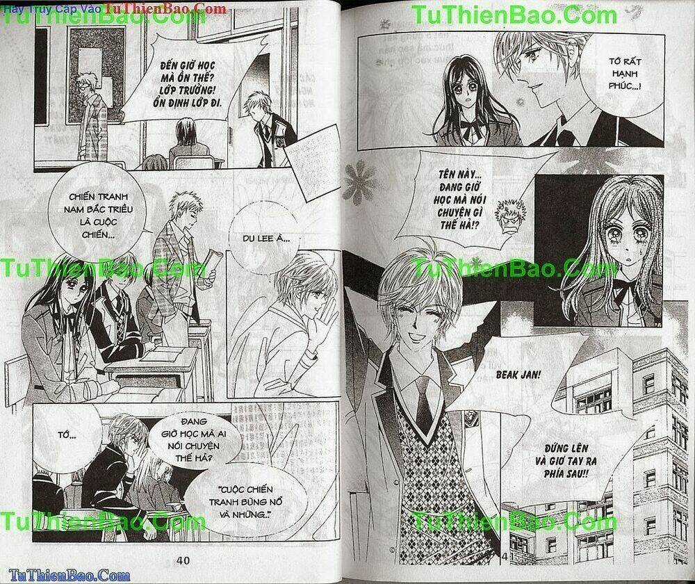 Tiểu Tử Quậy Bản Đẹp - Become Habituated To Kiss Chapter 8 trang 21