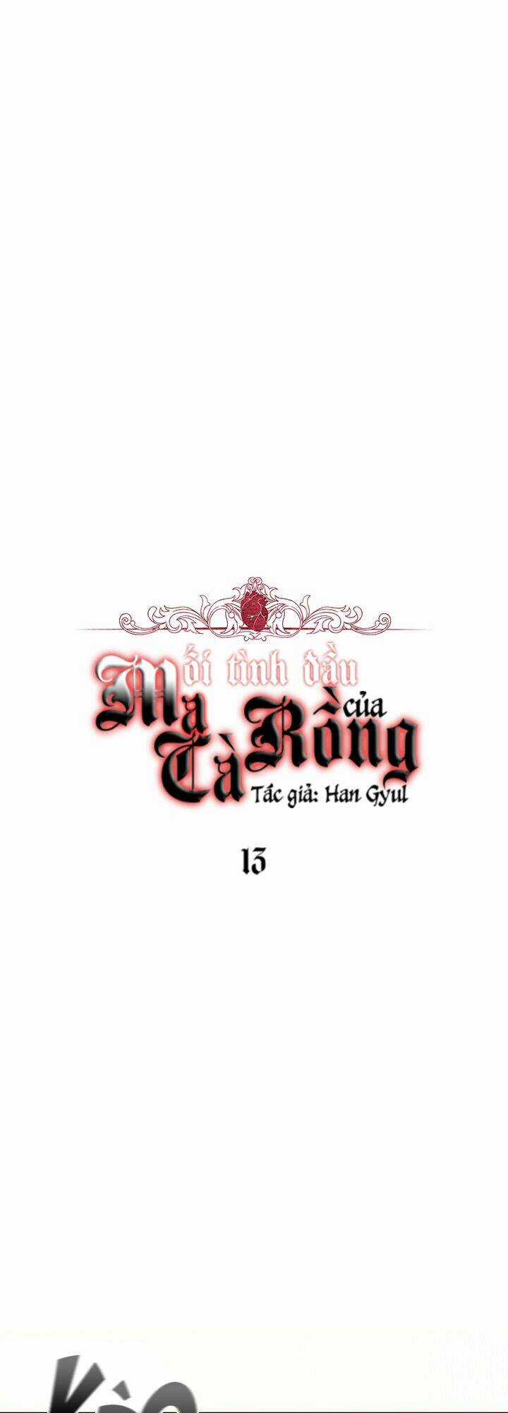 Tình Đầu Của Ma Cà Rồng Chapter 13 trang 8